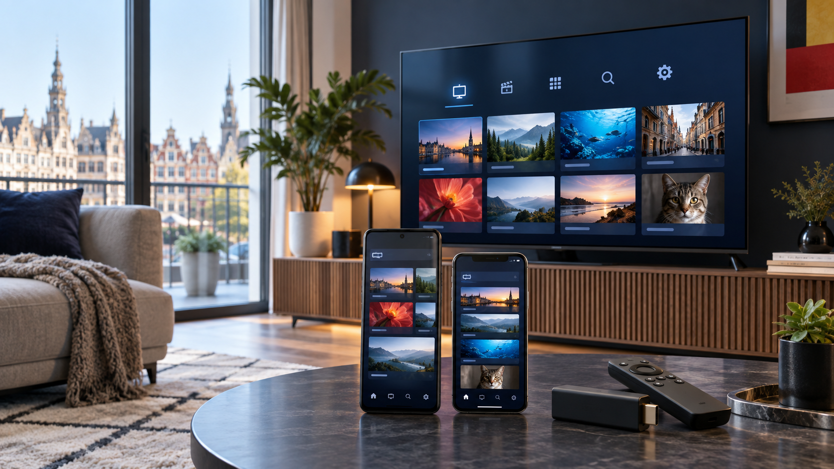 boitier iptv en Belgique pour télévision connectée