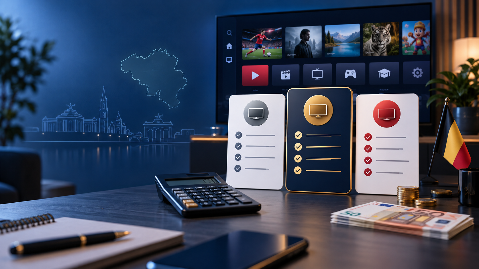 iptv amende en Belgique : légalité et risques